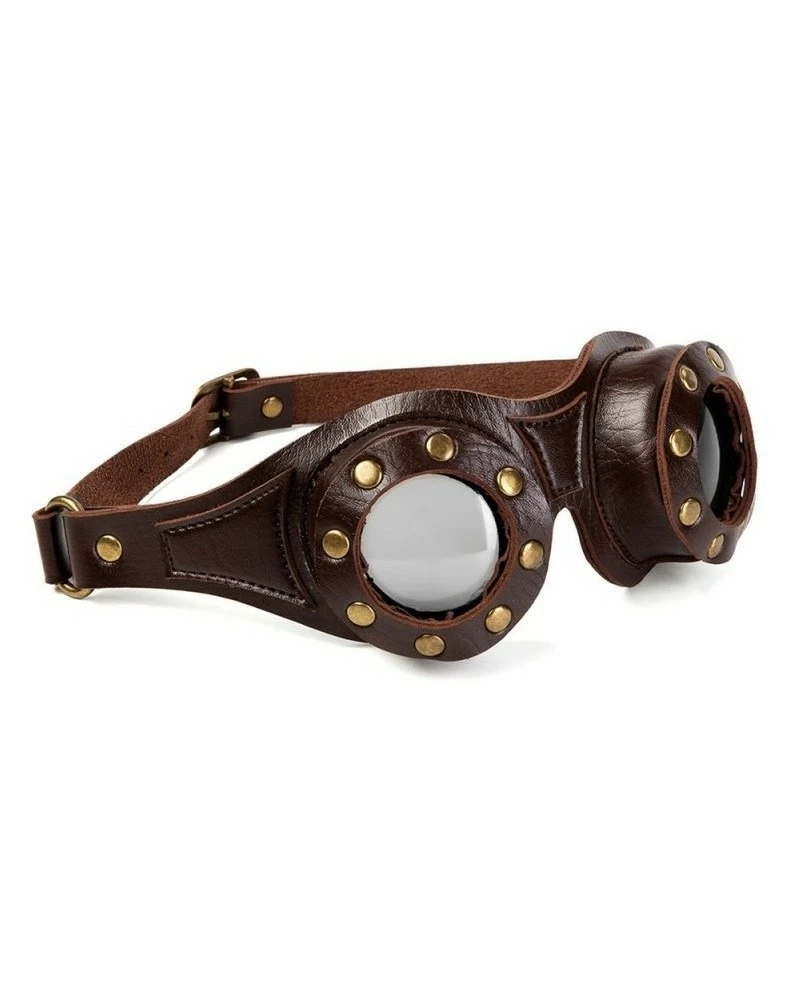 KinkHarness Paire De Lunettes Motor Marron 5 KinkHarness Paire De Lunettes Motor Marron – Image 3