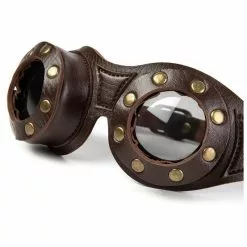 KinkHarness Paire De Lunettes Motor Marron 15 KinkHarness Paire De Lunettes Motor Marron -GODES EN SILICONE Soldes paire de lunettes motor marron 4