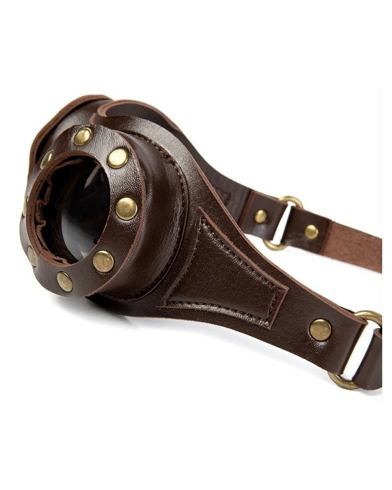 KinkHarness Paire De Lunettes Motor Marron 9 KinkHarness Paire De Lunettes Motor Marron – Image 7