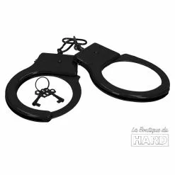 La Boutique Du Hard Paire De Menottes En Métal Cuffs On Noires -GODES EN SILICONE Soldes paire de menottes en metal cuffs on noires 1