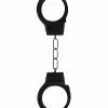 La Boutique Du Hard Paire De Menottes En Métal Cuffs On Noires