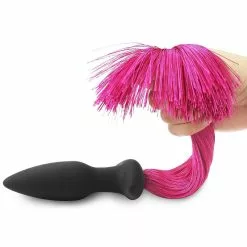 Love Toy Plug Avec Queue De Cheval 10 X 3.5cm Rose -GODES EN SILICONE Soldes plug avec queue de cheval 10 x 35cm rose 3