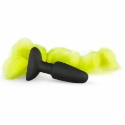 Easytoys Fetish Collection Plug Pony Avec Queue Fluo 9.5 X 3.3cm