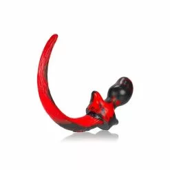 Oxballs Plug Queue De Chien Swirl 8.5 X 4.4 Cm Rouge -GODES EN SILICONE Soldes plug queue de chien swirl 85 x 44 cm rouge 2