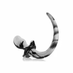 Oxballs Plug Queue Puppy Tail Bulldog 11.5 X 6 Cm Blanc -GODES EN SILICONE Soldes plug queue puppy tail bulldog 115 x 6 cm blanc 2