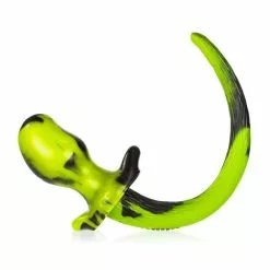 Oxballs Plug Queue Puppy Tail Bulldog 11.5 X 6 Cm Jaune -GODES EN SILICONE Soldes plug queue puppy tail bulldog 115 x 6 cm jaune 3