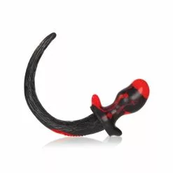 Oxballs Plug Queue Puppy Tail Bulldog 11.5 X 6 Cm Rouge -GODES EN SILICONE Soldes plug queue puppy tail bulldog 115 x 6 cm rouge 4