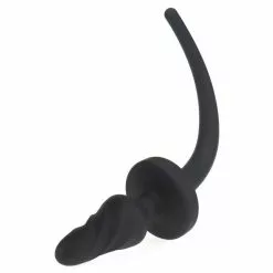Kinky Puppy Plug Queue Twirly Dog S 7.5 X 3cm - Queue 20cm -GODES EN SILICONE Soldes plug queue twirly dog s 75 x 3cm queue 20cm 5