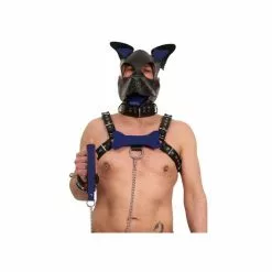 The Red PUPPY OS EN CUIR BLEU -GODES EN SILICONE Soldes puppy os en cuir bleu 2