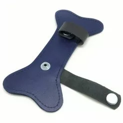 The Red PUPPY OS EN CUIR BLEU -GODES EN SILICONE Soldes puppy os en cuir bleu 3