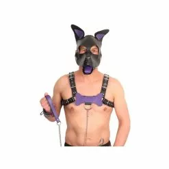 The Red PUPPY OS EN CUIR VIOLET -GODES EN SILICONE Soldes puppy os en cuir violet 2