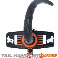 Queue De Chien Oxballs Tail Handler Orange -GODES EN SILICONE Soldes queue de chien oxballs tail handler orange 2