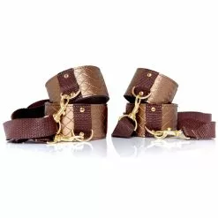 Allure X-Play Sangles D'attache Chevilles-Poignets My Desire Bronze