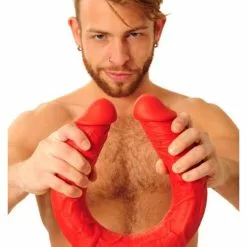 MK Toys Gode Double Stretch No. 55 -GODES EN SILICONE Soldes stretch no 55 8