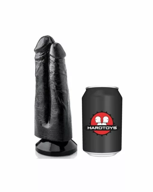 Hardtoys Gode Double TOM & MAX 17 X 7 Cm -GODES EN SILICONE Soldes tom max 17 x 7 cm